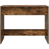 Stol s ladicom s ladicama Dimljeni Hrast 100 x 50 x 78 cm | shoptok.hr