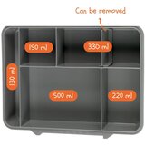 Zopa Lunch Box 1330 ml – kutija za obrok s više pretinaca i priborom za jelo Mountains | shoptok.hr