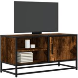 Furnova TV omarica sonoma hrast 80x34,5x40 cm inženirski les in kovina, (21922793) Cene
