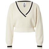 VIERVIER Pulover 'Florentine' off-bela | Shoptok.si