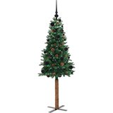 vidaXL Ožja jelka med 150 LED Zelena 150 cm PVC in trden bor | Shoptok.si