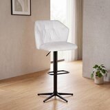 Stylife BARSKI STOL, krem barve, črna | Shoptok.si