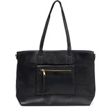 Shelvt Black handbag with gold elements Cijene
