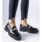 Gemre Black Patent Loafers Fecteau | Shoptok.si