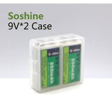 Soshine SBC-018 baterijska škatla 2x 9 V blok (D x Š x V) 54 x 52 x 19 mm, (20635709) | Shoptok.si