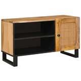 TV ormar s pohranom Smeđa 80 x 33 x 46 cm Čvrsto drvo manga | shoptok.hr
