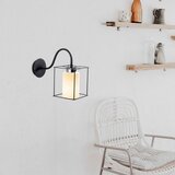 Opviq Swank - 702-A Black Wall Lamp Cene