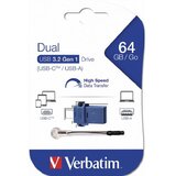  MEMORIJSKI STIK USB 3.2 DUAL VERBATIM 64GB 49967 | Eponuda.ba