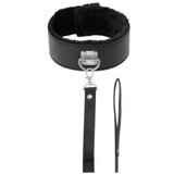 Darkness ovratnica s povodcem Titanium | Shoptok.si