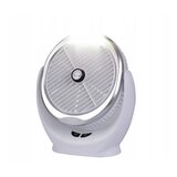  Brezžični aku. LED COB namizni ventilator USB bel | Shoptok.si