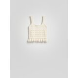 Reserved Pleteni top - boja kože | shoptok.hr