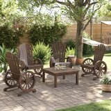 Vrtne stolice Adirondack 4 kom od masivne jelovine | shoptok.hr
