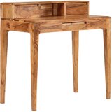  Pisaći stol s ladicama od masivnog drva 88 x 50 x 90 cm | shoptok.hr