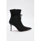 Trendyol Shoes Ženske čizme Takaw26Bo00106, Crne Cene