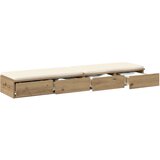  Ladice za krevet Umjetnički hrast 135 x 36,5 x 16,5 cm | shoptok.hr