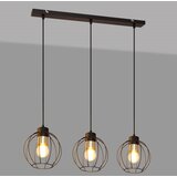  Luster na sajli STARLIGHT 3xE27/15W/230V crna/zlatna | Eponuda.com