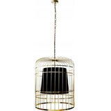  Luster na lancu LONGIS 2xE27/60W/230V prečnik 60 cm zlatna/crna | Eponuda.com
