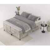Maison de Rêve Svetlo rjava boxspring postelja s prostorom za shranjevanje 160x200 cm Araya – | Shoptok.si