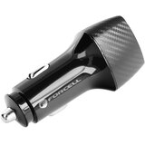 forcell CARBON auto punjač Tip C 3.0 PD20W + Tip C 3.0 PD20W CC50-2C crni (Ukupno 40W) | shoptok.hr