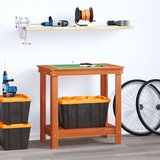  Radni stol Vosak Smeđa 80 x 50 x 80 cm Masivna borovina - Vosak smeđa 80 x 50 x 80 cm | shoptok.hr