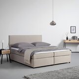 Bessagi Home Postelja Boxspring Melina, Bež, Z Nadvložkom, 180x200 Cene