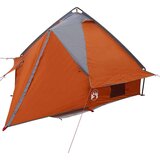  Teepee šator s krovom Siva i narančasta 490 x 410 x 210 cm | shoptok.hr