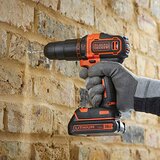 Black & Decker Akumulatorski vrtalnik Black&Decker BDCHD18KB, 18 V 400mA | Shoptok.si