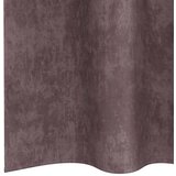 Baršunaste zavjese sa zavjesama 2 pcs Smeđa 245 x 140 cm Baršun | shoptok.hr