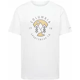 Columbia Tehnička sportska majica 'Rapid Ridge' boja devine dlake (camel) / tamo siva / bijela