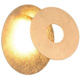 Tri O LED zidna lampa u zlatnoj boji Leano – Cijene