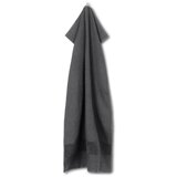 JUNA Temno siva frotirna brisača iz organskega bombaža 70x140 cm Check – | Shoptok.si
