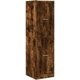 vidaXL Ormarić za lijekove boja dimljenog hrasta 40x41x144,5 cm drveni | shoptok.hr