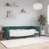  Dnevni krevet tamnozeleni 90 x 200 cm baršunasti | shoptok.hr