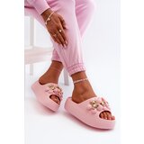 Boto Women's Foam Slides With Decorations On Thick Sole Pink Bremavia | Eponuda.ba