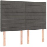  Krevet s oprugama i madracem tamnosivi 140x190 cm baršunasti | shoptok.hr