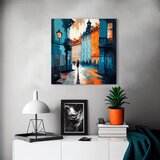  Oblikovalska dekoracija na platnu Praga v osrčju Evrope | Shoptok.si