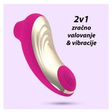 Crushious Klitoralni stimulator Supernova roza Cene
