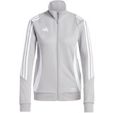 Adidas Jakna za trening 'Tiro 24' svetlo siva / bela Cene
