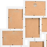 vidaXL Okvir za 10 fotografija (13 x 18 cm) bijeli MDF | shoptok.hr