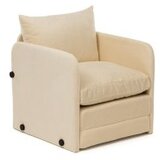 Atelier Del Sofa Fotelja na rasklapanje Saga Single, 68x70x66 cm, Krem | Eponuda.ba