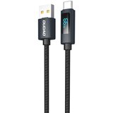 Dudao USB-C KABEL 66W Z LED ZASLONOM ZA TELEFONE 1M HITRO POLNJENJE, (5000310983) | Shoptok.si