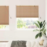 vidaXL Zastore i sjenila Svijetlosmeđa 140 x 220 cm Bambus | shoptok.hr