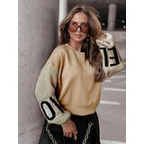 Beloved Clementine pulover bež | Shoptok.si