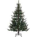  Umjetno božićno drvce s nogom 150 cm 150 LED lampica - Zelena 150 cm s LED svjetlima | shoptok.hr