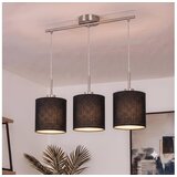 Brilagi LED luster na sajli NUBILA 3xE27/60W/230V crna | Eponuda.com