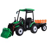 Traktor bager AKU s prikolicom zeleni | shoptok.hr