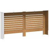  Pokrovi za radijator 2 kom bijeli 172 x 19 x 81,5 cm MDF | shoptok.hr