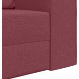  Krevet na razvlačenje Vinska crvena 245 x 78 x 77 cm tkanina | shoptok.hr