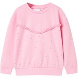 vidaXL Otroška majica z dolgimi rokavi roza 128 | Shoptok.si
