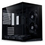 Lian Li Računalniško ohišje O11 Dynamic Mini V2 Flow, ATX, Midi-Tower, kaljeno steklo, črno | Shoptok.si